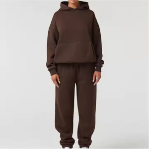 ชุดวอร์มสำหรับใส่วิ่งชุดวอร์มสำหรับผู้ชายชุดวอร์มสำหรับผู้หญิงทรงเข้ารูปชุดกีฬา2025ขนแกะคุณภาพสูงโลโก้ตามสั่ง - Product Image 2