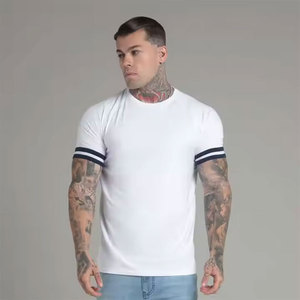 2025 nouveau Design hommes 100% coton sport T-Shirt décontracté Logo personnalisé haute vente mode de rue Cool imprimé graphique Jersey - Product Image 1
