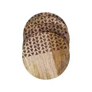 Juego de posavasos de madera de forma cuadrada, posavasos de té y café con estilo de diseño moderno para el hogar, accesorios de decoración de mesa de Hotel - Product Image 3