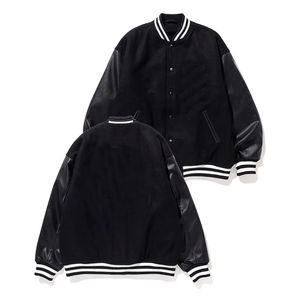 Buena Calidad Top Design Oem Bordado Especial Personalizado Varsity Bomber Chaqueta de Béisbol Para Los Hombres - Product Image 6