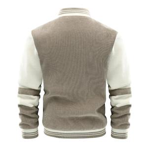 Veste de basketball personnalisée pour homme de haute qualité en laine/polyester, style universitaire, hiver, coupe ajustée, respirante, brodée - Product Image 6