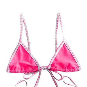 Traje de Baño Bikini de Moda de Dos Piezas con Cintura Alta y Diseño Moderno para Mujer, Fabricante OEM Personalizado - Product Image 4