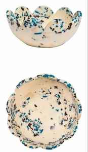 Support de bol de service en résine pour bol de service au design moderne avec support en métal et design à vendre - Product Image 2