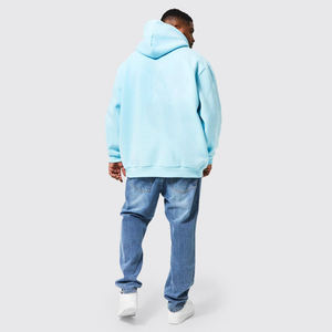 Streetwear 350 GSM Acid Wash Hoodies Custom Logo <b>Zip</b> <b>up</b> Hoodies Unisex <b>Vintage</b> Fashion Baggy Double Zipper <b>Hoodie</b> - Product Image 3