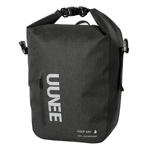 Factory Custom Logo Tpu Pvc Tarpaulin Outdoor Cycling Saddle Folding Waterproof Bike Pannier Bag Side Bag Accessories Bags