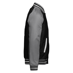 Veste de baseball en gros veste universitaire coupe-vent personnalisée homme imperméable grande taille veste de baseball universitaire pour hommes - Product Image 3