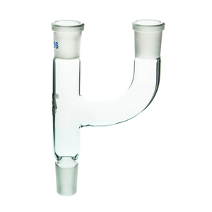 Laboratory <b>Clamp</b> Adaptor Two Neck <b>Parallel</b> (19/26) - Product Image 1