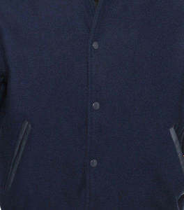 Bas prix manches en cuir véritable laine Letterman Varsity veste respirant hiver manches longues vestes de baseball - Product Image 5