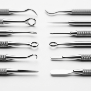 Juego de Herramientas Profesionales de Acero Inoxidable para el Cuidado Facial y Tratamiento del Acné, Extractor de Puntos Negros y Espinillas - Product Image 4