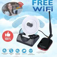 Adaptateur d'antenne Wi-Fi haute puissance Jiubai, longue portée 150 Mbps, 3070L USB Blueway 12 dBi 2000 mW, décodeur Ralink