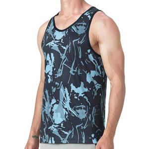 Camiseta sin mangas cómoda y elegante para hombre, chaleco de sublimación transpirable de secado rápido con logotipo personalizado, camisetas esenciales para correr - Product Image 2