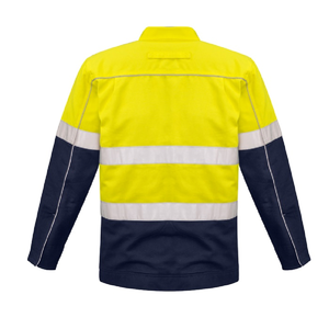 High Quality Polyester Men's <b>Reflective</b> Work Jacket Customizable Logo Hi Vis Winter Workwear Safety Vest Wholesale - Product Image 4