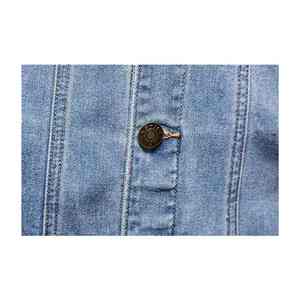 Wholesale Slim Fit <b>Jeans</b> Jacket <b>for</b> <b>Men</b> and Women Casual Fashionable Outdoor Wear Comfortable Winter Denim Fabric - Product Image 5