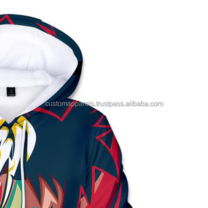 Sweat-shirts d'équipe personnalisés en polaire 100% polyester sublimé pour athlètes, vêtements de performance d'hiver de haute qualité, écologiques et coupe-vent - Product Image 4