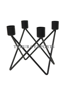 Candelabro Individual 2026, Portavelas de Hierro y Metal, Decoración para el Hogar, Sala de Estar, Decoración Navideña, Diseño de Tendencia a Bajo Precio - Product Image 6