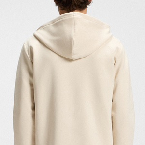 Dernière collection d'hiver de sweats à capuche pour hommes, couleur unie, prix bas, avec impression de logo personnalisée 2026 / Fermeture éclair avec capuche - Product Image 5
