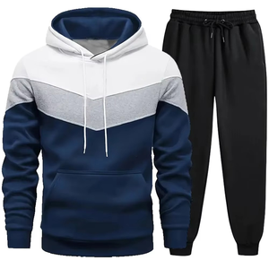 Ropa informal de alta calidad, precio al por mayor, chándales de entrenamiento para hombres, conjunto de dos piezas para hombres, chándales para hombres, ropa deportiva de manga larga - Product Image 2