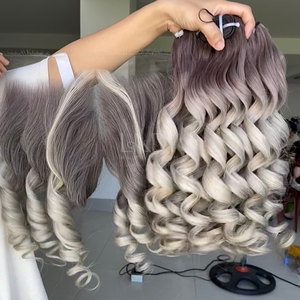 Extensiones de Cabello Fino de Alta Calidad para Bebés con Frontal y Paquetes para Hacer Pelucas - Product Image 3