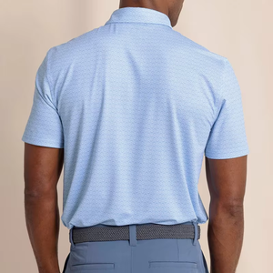 Logotipo personalizado para hombre para Polo 100% algodón Tallas grandes Cuello de solapa Golf para Polo Camiseta Estilo casual Precio competitivo - Product Image 3