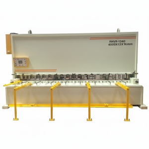 Machine de cisaillement hydraulique RHVR 1320 durable, 2000x13mm SS 16mm MS 20HP, prix d'usine, fournisseur - Product Image 5