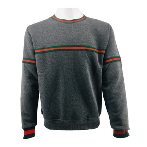 Sweatshirts rayés pour hommes Top décontracté en coton mélangé Basics Pullover Sweatshirts pour hommes - Product Image 5