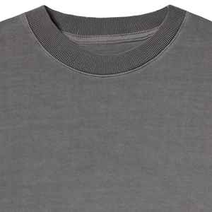 Unisex 100% Cotton T-Shirts with Custom Logo High Quality Dyed Blank T-Shirt for Men Solid Pattern Woven <b>Fabric</b> - Product Image 3