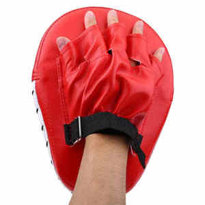 Guantes de Boxeo de Alta Calidad y Gran Venta, con Logotipo Personalizado Impreso, Almohadillas de Enfoque Curvas y Guantes de Boxeo de Enfoque - Product Image 2