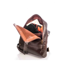 Personalized Handmade Full Grain Genuine Leather <b>Backpack</b> For Unisex Vintage Custom Cowhide Leather High Quality <b>Laptop</b> <b>Backpack</b> - Product Image 4