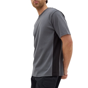 Camiseta de gimnasio de rendimiento atlético para hombre Entrenamiento de secado rápido Envío de muestra gratis 100% Tela de punto de algodón Poliéster/Algodón - Product Image 4