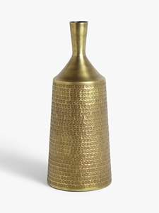 AK Brass Nordic light luxury hammered metal copper <b>vase</b> living room hotel flower arrangement rose <b>lily</b> flowers decorative - Product Image 5