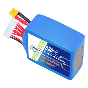 โดรนแข่ง8S 30.4V 600/700/800/880/1000mAh 50C/75C/100C/120C/160C แบตเตอรี่ปล่อยประจุสูงผลิตจากโรงงาน ODM - Product Image 1