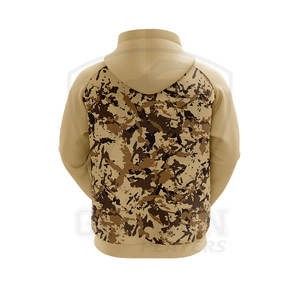 Causal Wear Customized Logo Design <b>Brown</b> Hoodie Sweatshirts For Men's Draw String Hooded Long Sleeve Sublimation Hoodie - Product Image 6