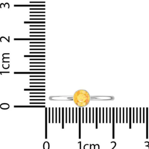 925 plata esterlina Natural citrino piedra preciosa bisel ajuste hecho a mano diseñador minimalista anillo regalo para ella anillo apilable joyería - Product Image 6