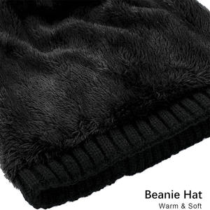 Gorro de Calavera de Último Diseño para Hombre, Color Negro, Gorro de Invierno Cálido, con Puño, Liso, Unisex, 100% Lana, para Playa - Product Image 3