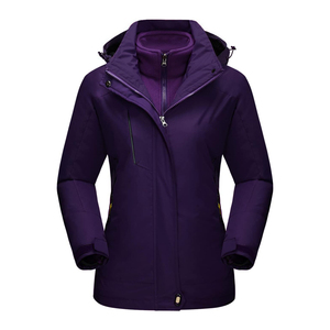 Chaqueta de esquí para mujer a prueba de viento Capucha desmontable Hombre Esquí y ropa de nieve Chaqueta de carrera de esquí de invierno - Product Image 1
