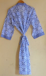 ชุดแฟชั่นที่กำหนดเองพิมพ์แขนยาวโบฮีเมียนลำลองผู้หญิงแจ็คเก็ตกับเข็มขัด - Product Image 5