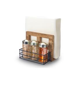 Servilletero de madera de alta calidad con decoración de mesa de calidad de exportación Servilletero de madera disponible a un precio asequible - Product Image 3