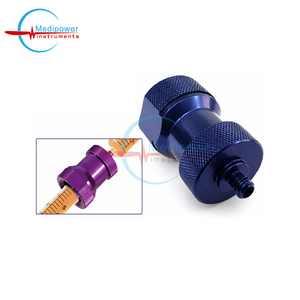 Tapas de Aluminio Reutilizables con Código de Color para Puntas de Jeringa Luer Lock, Tapas de Extremo Luer Lock para Jeringas y Cánulas - Product Image 6