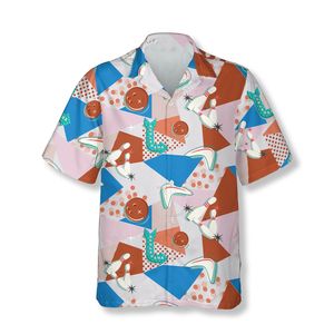 Mode hawaïenne chemises été Resort décontracté Style de vacances pour hommes à manches courtes boutonné plage vacances vêtements - Product Image 6