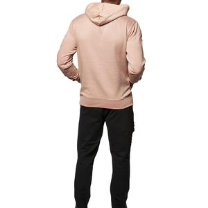 2025 meilleure qualité sweat à capuche en détresse personnalisé pour hommes Streetwear haute polaire teint uni OEM ODM en vente pour l'hiver - Product Image 2
