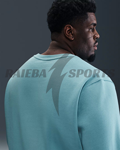 Sweat-shirts décontractés amples brodés en coton/polyester pour hommes, collection 2025 – Confortables, à manches longues, qualité supérieure - Product Image 6