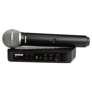 Kit de Micrófono BLX SERIES Blx24E Pg58 M17 Negro - Product Image 1