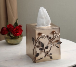High Grade Durable Monstera Leaf Serviette Holder Decorative Napkin <b>Stand</b> Modern <b>Table</b> <b>Top</b> Tissue Holder for Home Office Hotel - Product Image 4