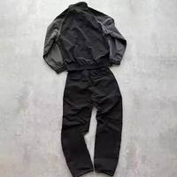 Veste coupe-vent en nylon respirant et léger, taille plus, pour l'hiver, fabriquée par Ventura Custom Manufacturers, avec pantalon de survêtement et joggers assortis.