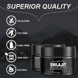 Resina pura de shilajit del Himalaya, 50g, crema de extracto de hierbas con múltiples minerales, soporte para el sistema inmunológico natural, nutrición de la piel - Product Image 2