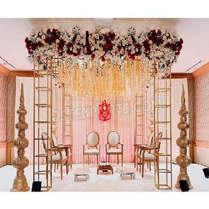 มณฑปโลหะราคาประหยัดสำหรับงานแต่งงานที่ทันสมัย งานแต่งงานแบบผสมผสาน ตกแต่งมณฑปโลหะดีไซน์ทันสมัย มณฑปงานแต่งงานแบบทันสมัย สหรัฐอเมริกา - Product Image 1