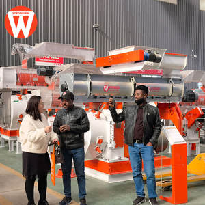 Machine de fabrication de granulés d'aliments pour animaux d'élevage avicole à usage commercial pour poulets de chair, poules pondeuses, poussins, cailles, granulés de 2 mm et 3 mm - Product Image 6