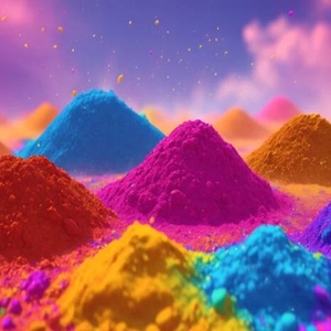 ผงสีเขียวทำมือย่อยสลายได้ตามธรรมชาติ | เป็นมิตรกับสิ่งแวดล้อมกับบรรยากาศผิวผ่อนคลายสนุกวิ่ง15สีใช้งานกลางแจ้ง - Product Image 3