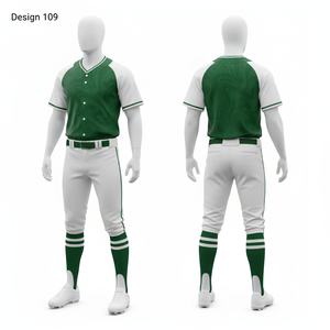 Ensembles d'uniformes de baseball légers en gros, conception personnalisée, polyester sublimé, respirant, séchage rapide, logo personnalisé, vêtements de sport d'équipe - Product Image 2