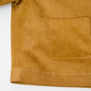 Cómoda chaqueta de invierno para mujer Estilo de flecos de cuero occidental Longitud larga OEM Cuero genuino Elegante Vaquera Suede Prendas de abrigo - Product Image 5